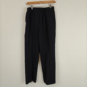 Max Mara Navy Wool Trousers Tailored Dress Pants Quiet Luxury Size 4